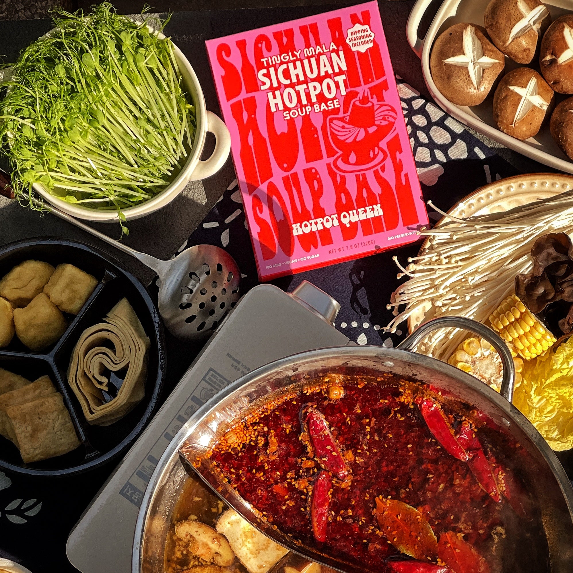 spicy hot pot mix Sichuan MALA Hotpot Soup Base