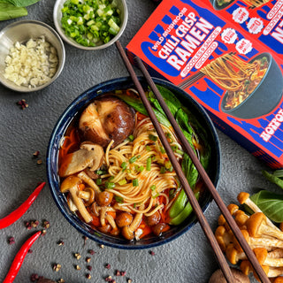 WILD MUSHROOM CHILI CRISP RAMEN